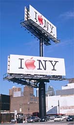 MacWorld New York 2001 billboard