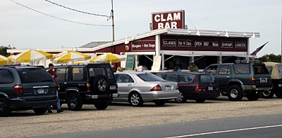 The Clam Bar in Amagansett, New York