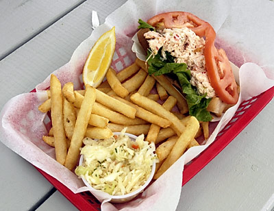 Lobster roll at Bill’s Seafood