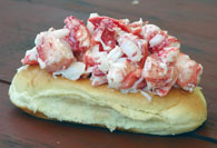 The lobster roll at Bob's Seafood