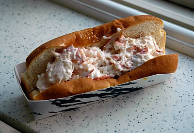 The lobster roll at Rapid Ray’s