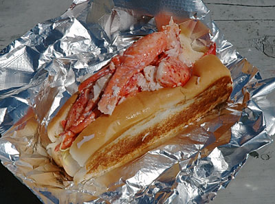 The lobster roll at Castine Variety