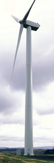 Wind turbine in Somerset, PA