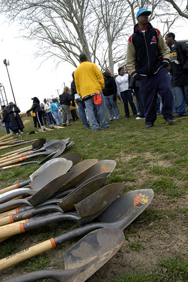 UC Green Tree Planting - March 25, 2006